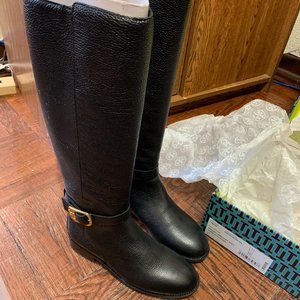 TORY BURCH Brooke Knee Boot (Perfect Black), Size 7